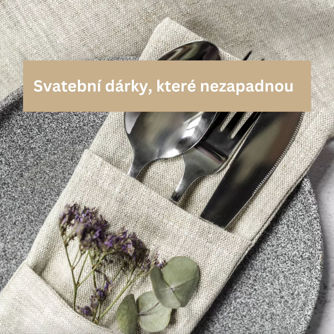 tipy na svatební dárky ze lnu